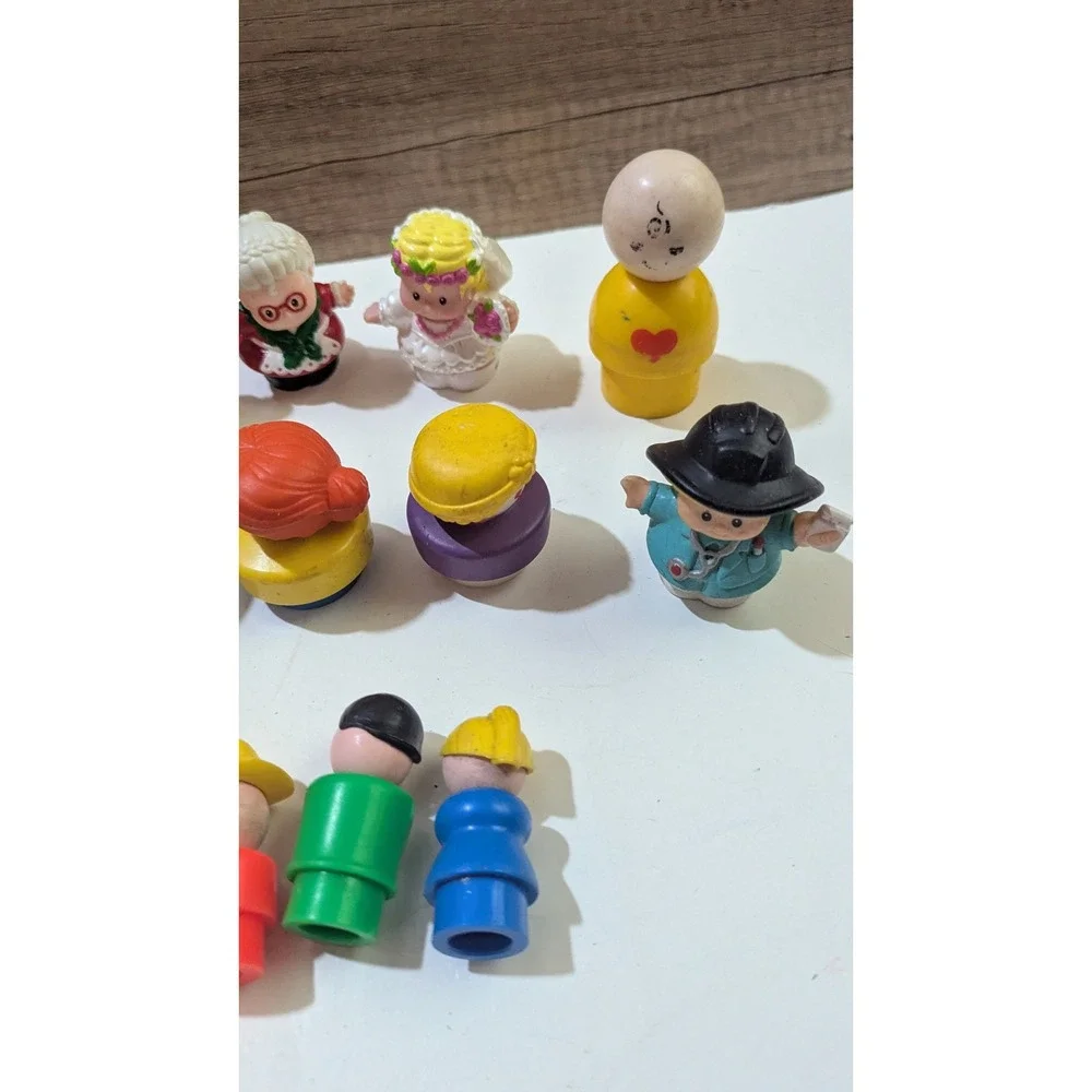 Fisher Price Little‎ People Toy Lot Giraffes Snow White Bride Figures 14pc